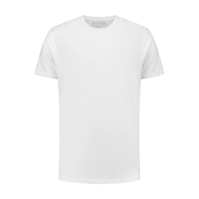 Slater T-shirts 2500 basic 2-pack o-neck white 2500 basic 2-pack o-neck white large