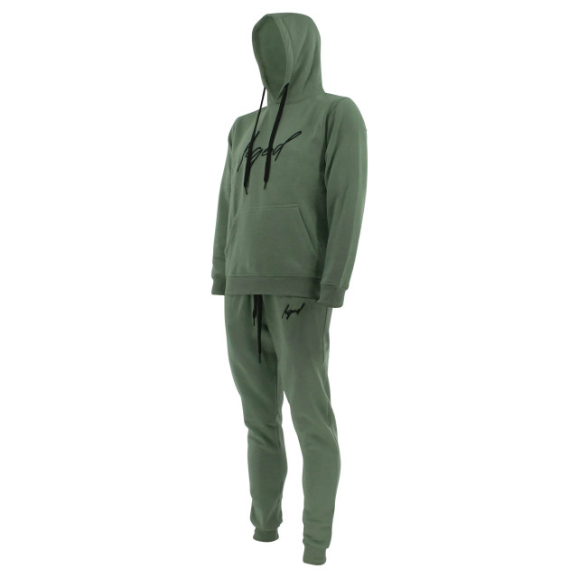 Legend Sports Joggingpak hoodie heren/dames signature italy olive PROSW27JoggingpakHoodieOliveM large