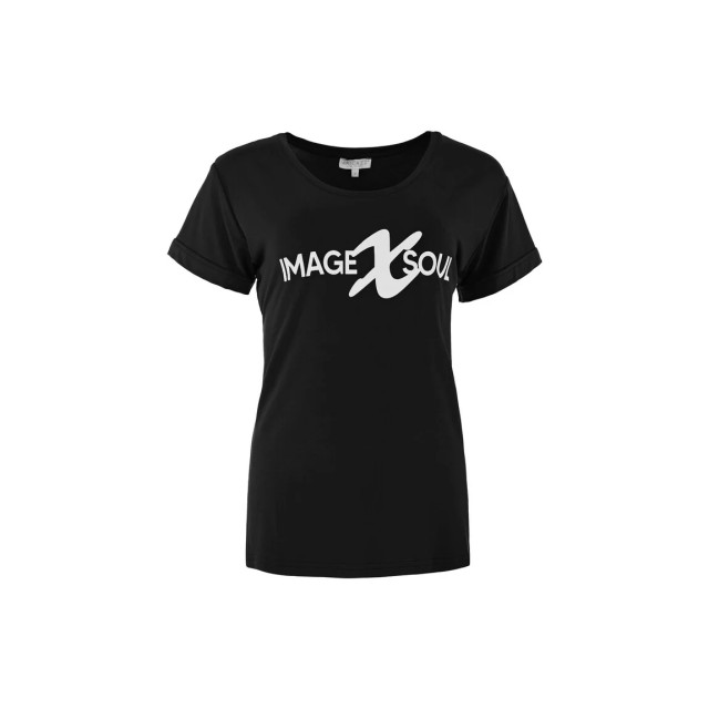 MAICAZZ T-shirt yssa black-offwhite Maicazz t-shirt Yssa Black-Offwhite large