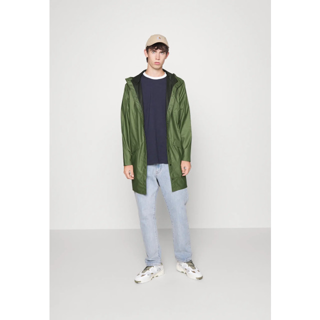 Rains 12020 long jacket evergreen 12020 large