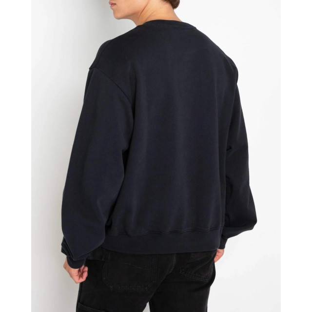 Acne Studios Heren glow in the dark sweater BI0185-BM01-FADED BLACK large
