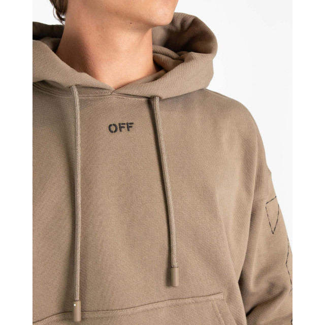 Off White Heren off stitch skate hoodie OMBB085F23FLE019-6110 large
