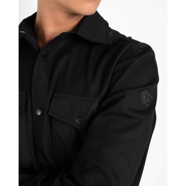 AlphaTauri Heren waver overshirt ATA23552-Black large
