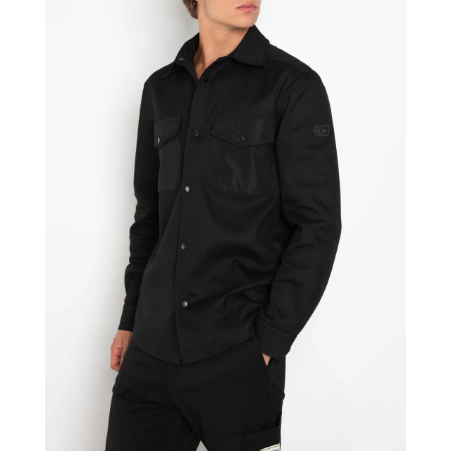 AlphaTauri Heren waver overshirt ATA23552-Black large