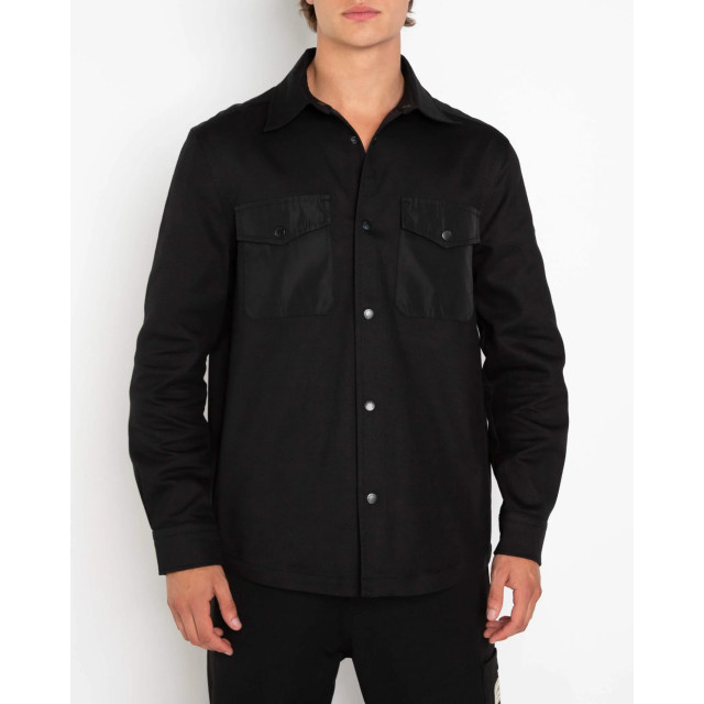 AlphaTauri Heren waver overshirt ATA23552-Black large