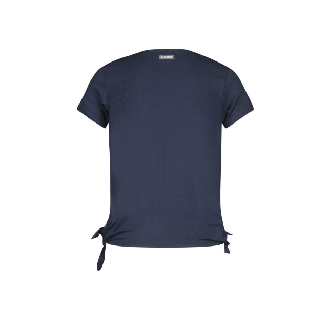 B.Nosy Meisjes t-shirt met 2 knopen dazzling navy 142501737 large