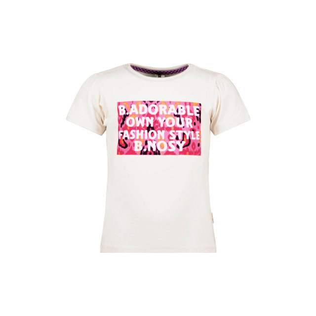 B.Nosy Meisjes t-shirt b.adorable multi print cotton 142501899 large