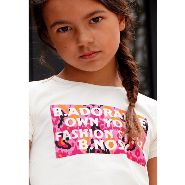 B.Nosy Meisjes t-shirt b.adorable multi print cotton 142501899 large