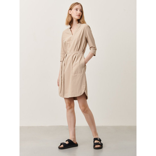 Jane Lushka U9242580 kendal dress technical jersey sand Jane Lushka U9242580 Kendal Dress Technical Jersey Sand large