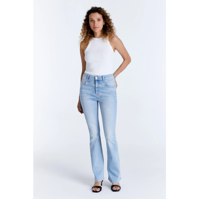 Cup of Joe Matilda dames flare jeans light blue COJ Matilda Light Blue large Cup of Joe Matilda dames flare jeans light blue COJ Matilda Light Blue large