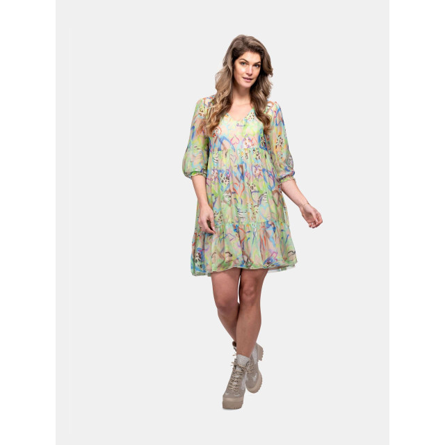 Mucho Gusto Jurk montemerano groene harten Jurk Montemerano Groene Harten large