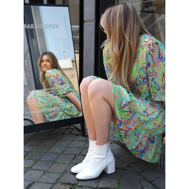 Mucho Gusto Jurk montemerano groene harten Jurk Montemerano Groene Harten large