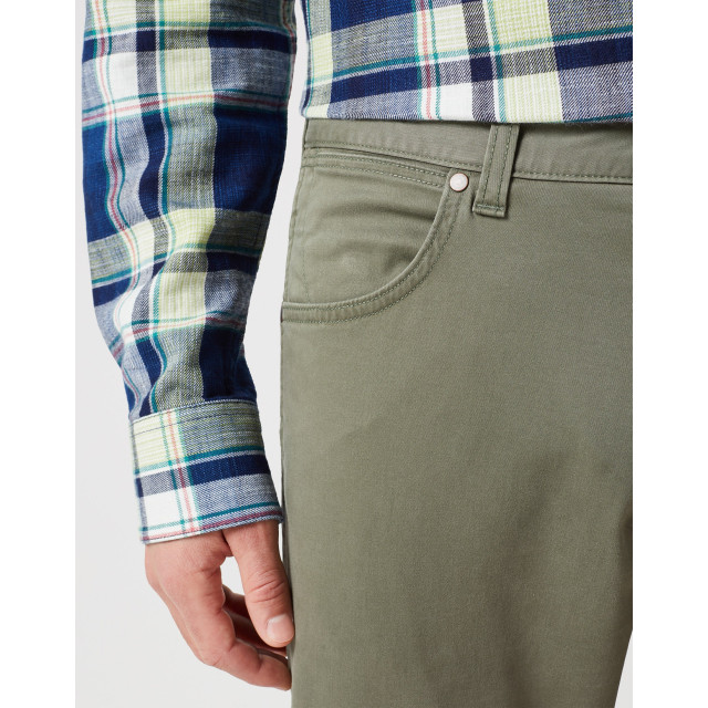 Wrangler Greensboro 803 heren regular-fit dusty olive Wrangler 112350877 Greensboro Dusty Olive large