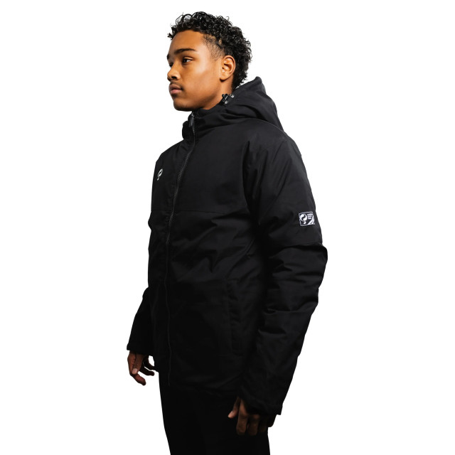 Q1905 Evergreen padded jacket /wit QT4204-201-L large