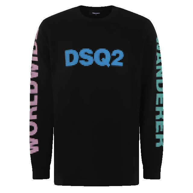 Dsquared2 Heren t-shirt S71GD1224-S24380-Zwart large