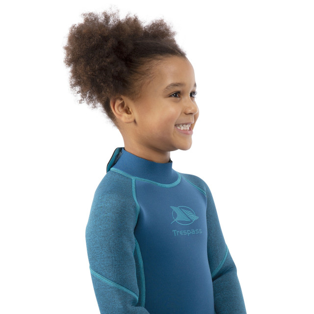 Trespass Kinder/kids lillian wetsuit UTTP5499_cosmicbluemarl large