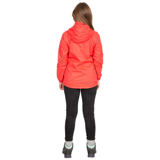Trespass Vrouwen/dames sabrina waterdicht jasje UTTP5181_hibiscusred large