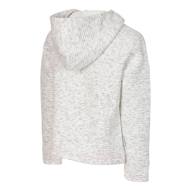 Trespass Vijandige fleece hoodie voor meisjes UTTP5305_white large