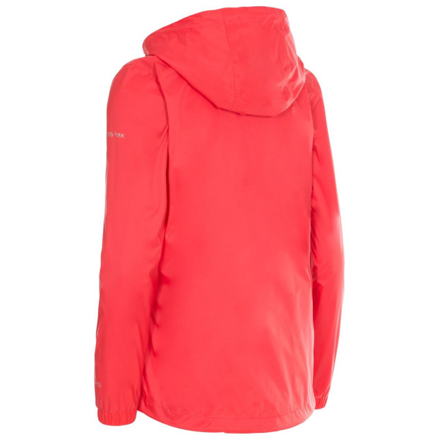 Trespass Vrouwen/dames sabrina waterdicht jasje UTTP5181_hibiscusred large