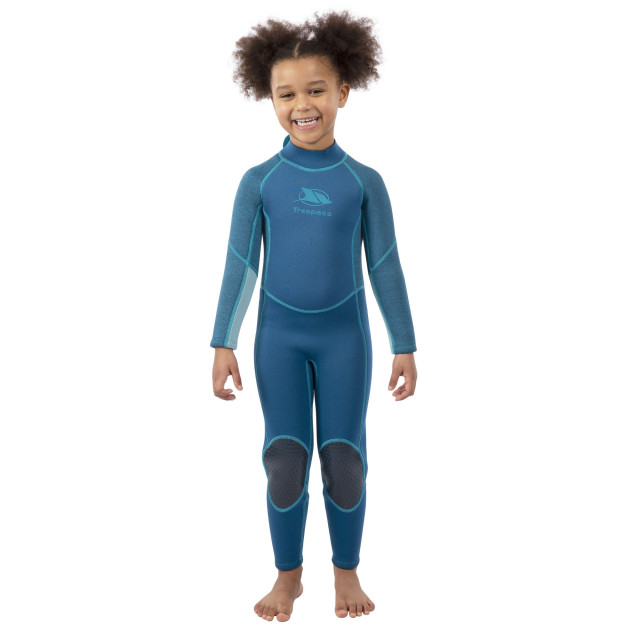 Trespass Kinder/kids lillian wetsuit UTTP5499_cosmicbluemarl large