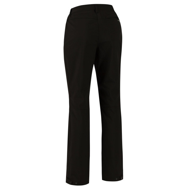 Regatta Grote buitenvrouwen/dames geo softshell ii lange beenbroek UTRG1027_black large