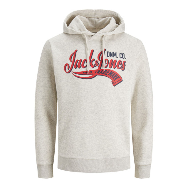 Jack & Jones Logo sweat hood 12233597-WHT-S large