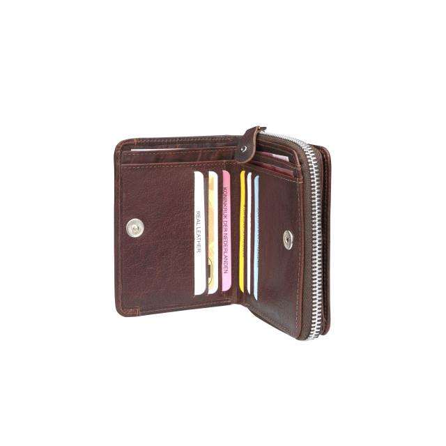 dR Amsterdam Damesportemonnee 91184_Brown|one size large