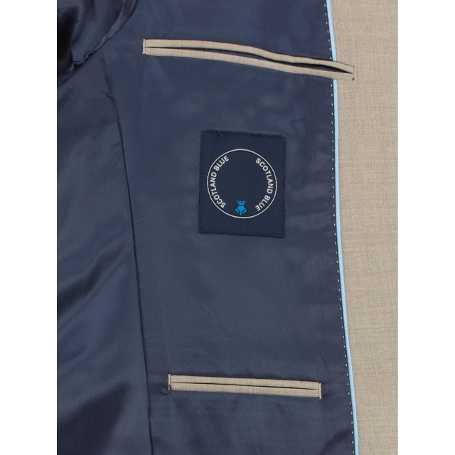 Scotland Blue Bos bright blue kostuum toulon suit wool drop 8 233028to12sb/820 sand 177409 large