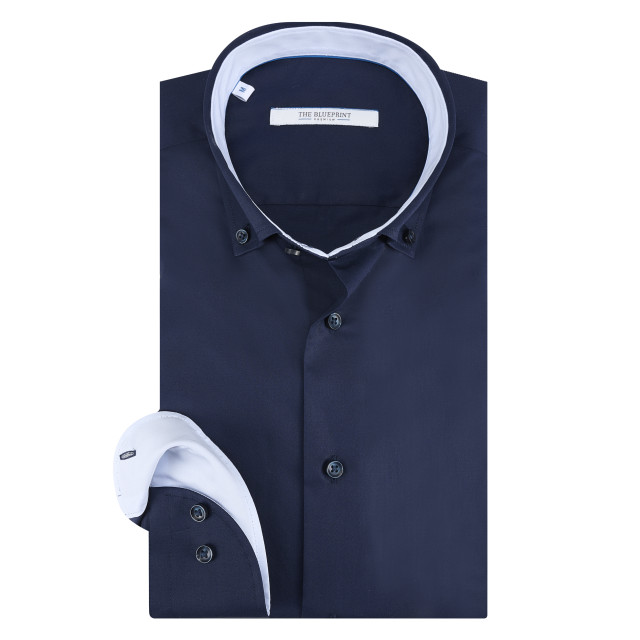 The Blueprint trendy overhemd met lange mouwen 092060-001-XXXL large