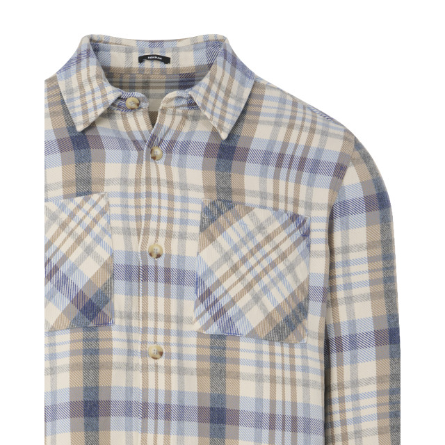 Denham Altona check overshirt 094457-001-L large