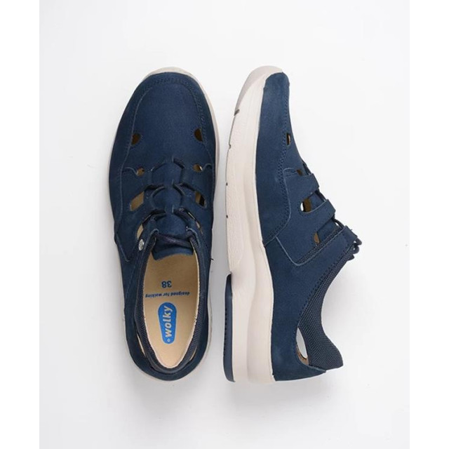 Wolky Wolky 05894 Galena Veterschoenen Blauw Wolky 05894 Galena large