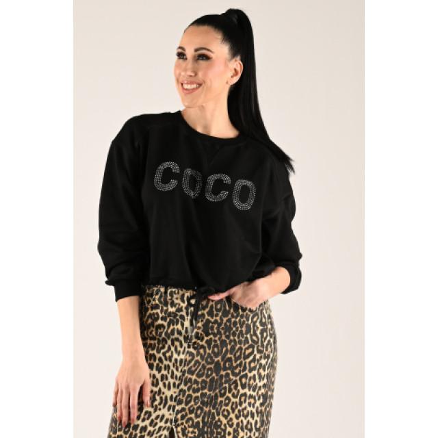 Co'Couture Sweater zwart large