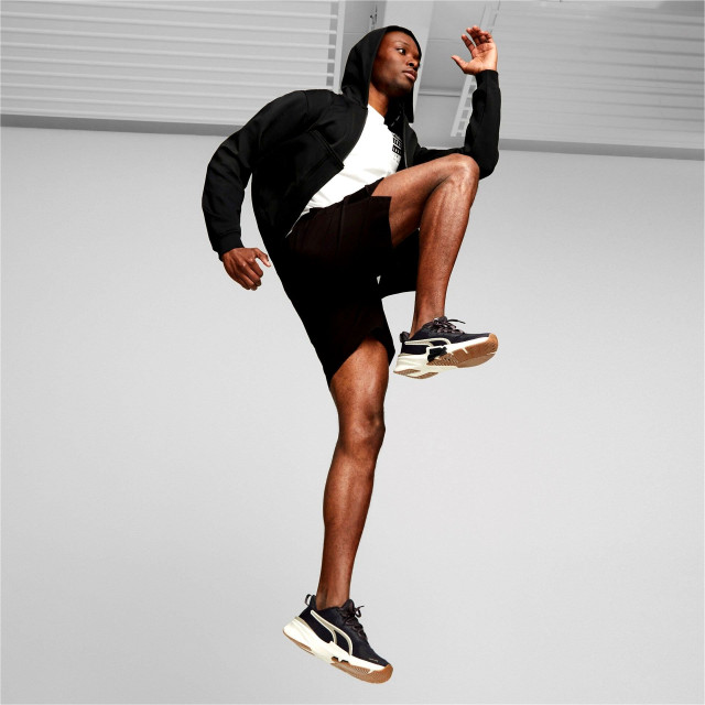 Puma fit double knit fz hoodie - 059940_990-M large