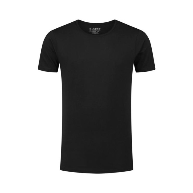 Slater T-shirt km extra long 2-pack 7720 7720 Black large