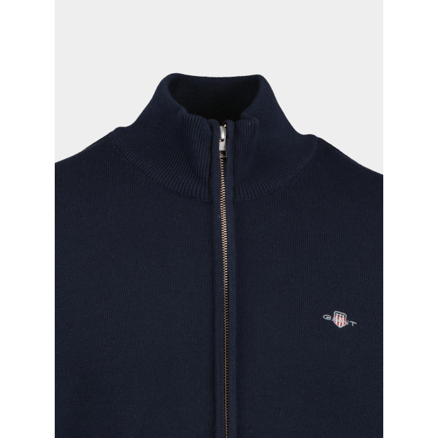 Gant Vest casual cotton zip cardigan 8030164/433 173811 large