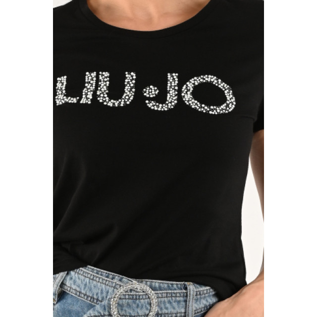 Liu Jo T-shirt korte mouw zwart large
