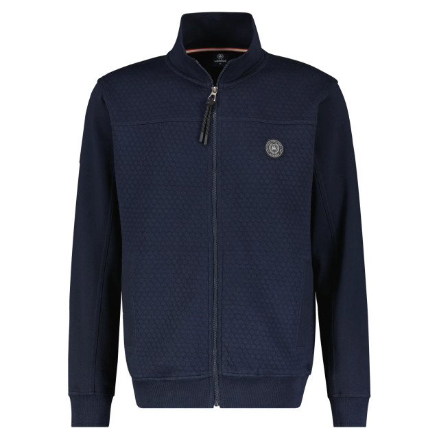 Lerros Heren vest 23n45441 485 classic navy Lerros Vest 23N45441 485 Classic Navy large