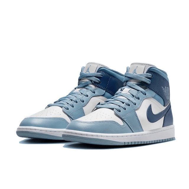 Nike Air jordan 1 mid diffused blue (w) BQ6472-140 large
