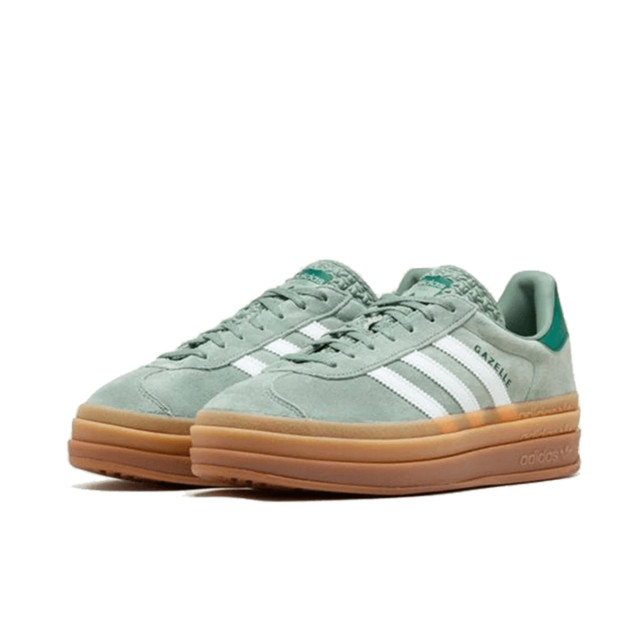 Adidas Gazelle bold silver green (w) ID6998 large