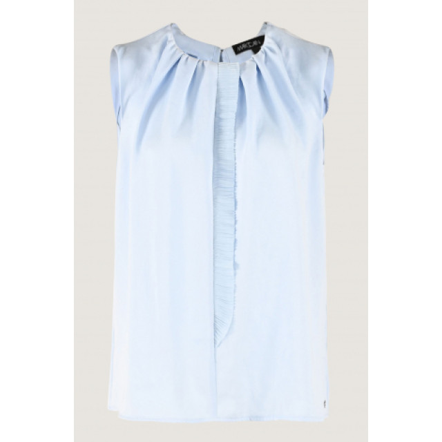 Marc Cain Blouse mouwloos blauw large
