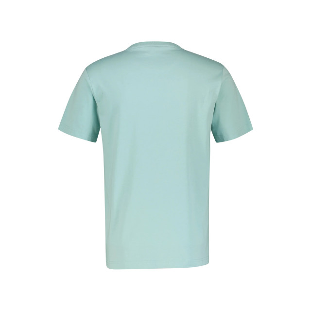 Lerros Heren t-shirt 24230051 622 coastal sea blue Shirt 24230051 622CoastalSeaBlue large