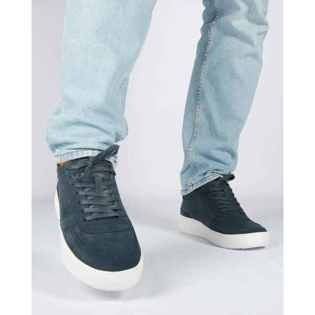 Blackstone Black Stone Sneakers BG167 Sneakers Blauw Black Stone Sneakers BG167 large
