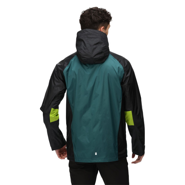 Regatta Waterdichte herenjas dresford UTRG7711_blackpacificgreen large Regatta Waterdichte herenjas dresford UTRG7711_blackpacificgreen large