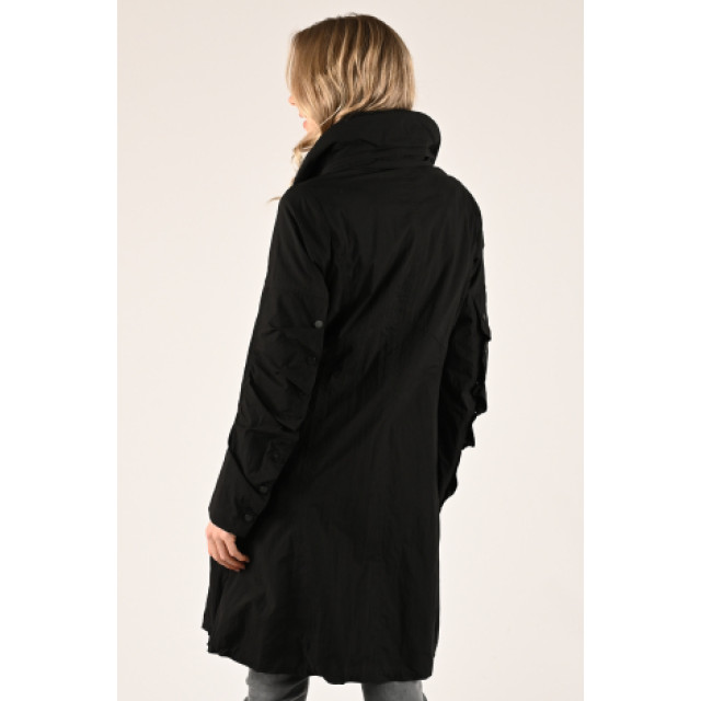Creenstone Lange jas zwart large