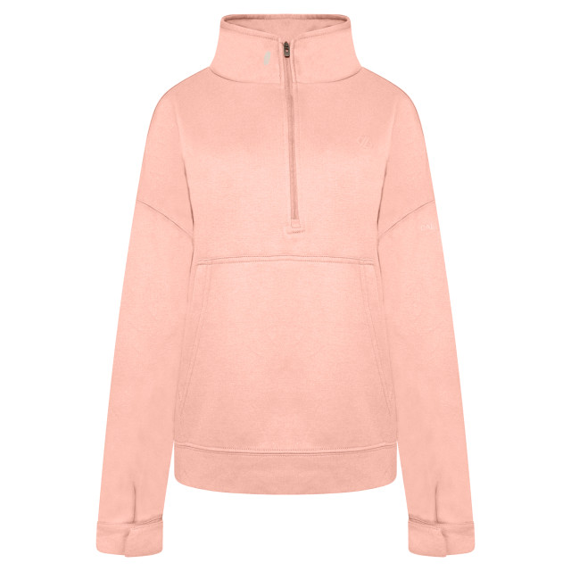 Dare2b Dames laura whitmore recoup ii half zip sweatshirt UTRG7984_purepink large
