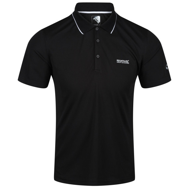 Regatta Heren maverick v actief poloshirt UTRG4931_black large