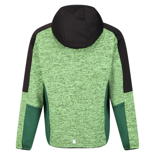 Regatta Kinder/kinder dissolver vii full zip fleecejack UTRG9492_jasminegreenblack large