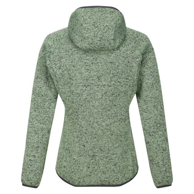 Regatta Dames newhill marl fleecejas met capuchon UTRG8830_quietgreen large Regatta Dames newhill marl fleecejas met capuchon UTRG8830_quietgreen large