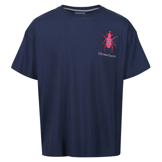 Regatta Heren christian lacroix aramon kever t-shirt UTRG8820_navy large