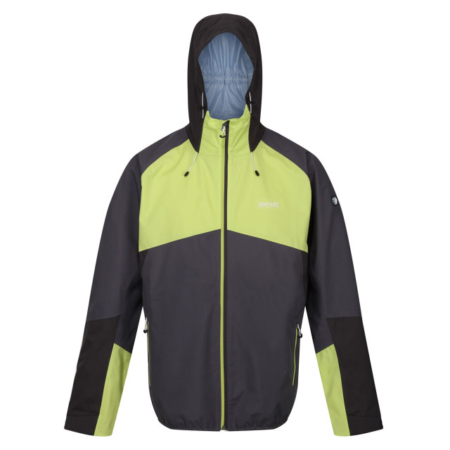 Regatta Heren deserto waterdichte jas met capuchon UTRG9149_sealgreygreenalgae large Regatta Heren deserto waterdichte jas met capuchon UTRG9149_sealgreygreenalgae large